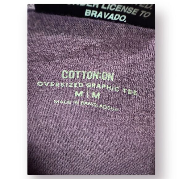 Cotton On Def Leppard Oversized Graphic‎ Tee Size Medium Retro - Picture 6 of 6